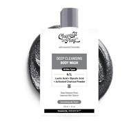 Chemist at Play Deep Cleansing Body Wash Activated Charcoal Removes Dirt Lactic Acid For Skin Texture Glycolic Acid For Exfoliation 236ml