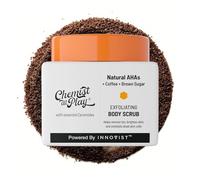 Chemist at Play Exfoliating Body Scrub For Removing Tan & Dead Skin Cells | Rough & Bumpy Skin, Tanned & Pigmented Skin | Coffee | 75g