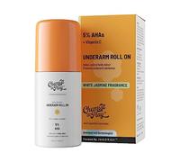 Chemist at Play UnderArm Roll-On with 5% AHA, Lactic Acid & 1% Mandelic Acid | Prevents Body Odour, Brightens Skin & Exfoliates Underarm | For Sensitive Skin |White Jasmine Fragrance|Alcohol Free-40ml