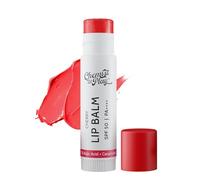 Chemist At Play's Cherry Lip Balm| Repairs Chapped Lips Brightens Dark Lips | 1% Kojic Acid| SPF 50 PA++++| For men and women| 4.5gm