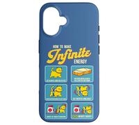 Chemist Chemical Engineering Infinite Energy Rotation Cat Case for iPhone 16