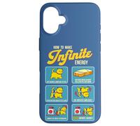 Chemist Chemical Engineering Infinite Energy Rotation Cat Case for iPhone 16 Plus