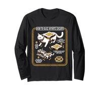 Chemist Chemical Engineering Infinite Energy Rotation Cat Long Sleeve T-Shirt