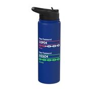 Chemist - Science Teacher Student Chemistry Stainless Steel Insulated Water Bottle