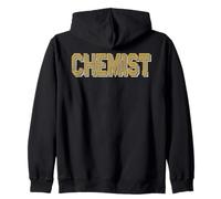 Chemist vintage science professional academic Zip Hoodie