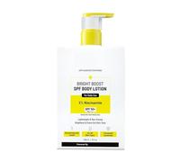 ChemistPlayBright Boost SPF Body Lotion | With 5% Niacinamide & SPF 50+ PA++++ | 24 hours moisturization | Lightweight & Non-Greasy Formula | 236ml