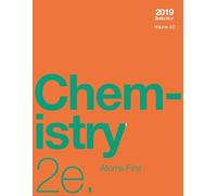 Chemistry: Atoms First 2e, Volume 1/2 (paperback, b&w)