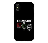 Chemistry Be Like Nacl Sodium Chloride Table Salt Science Case for iPhone X/XS