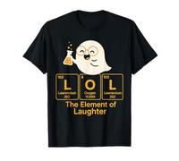 Chemistry Boo The Element of Laughter Cute Chemist Halloween T-Shirt
