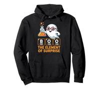 Chemistry Boo The Element Of Surprise Cute Chemist Halloween Pullover Hoodie