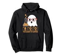Chemistry Boo The Element Of Surprise Cute Chemist Halloween Pullover Hoodie