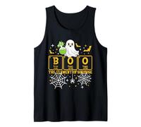 Chemistry Boo The Element of Surprise Cute Halloween Chemist Tank Top