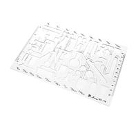 Chemistry Chemical Lab Laboratory Geometry Technical Drawing Template Stencil Chemistry Science Test Tube Experiment Symbols Stencil Template School College
