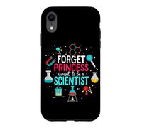 Chemistry Chemist Forget Princess I Want To Be A Scientist Case for iPhone XR