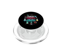 Chemistry Chemist Forget Princess I Want To Be A Scientist PopSockets PopGrip for MagSafe