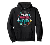 Chemistry Chemist Forget Princess I Want To Be A Scientist Pullover Hoodie