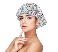Chemistry Experiment,Adult's Satin Sleeping Cap - Women's Elastic Sleep Bonnet, Adjustable Overnight Hair Cover