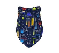 Chemistry Experiment,Bib Scarf Triangle Hood Adjustable Pet Scarf Washable Hood Suitable for Small, Medium and Large Dogs and Cats