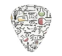 Chemistry Experiments Science Science Experiments,12 Pcs Guitar Pick,3 Different Thickness Plectrums for Acoustic Guitar Bass Ukulele (0.46mm 0.96mm 0.71mm)