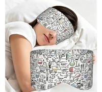 Chemistry Experiments Science Science Experiments, Sleep Mask for Home Travel, Full Eye Covers Light Blocking Eye Mask Sleep Eye and Ear Muffs