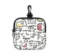 Chemistry Experiments Science Science Experiments, Square Zipper Storage Bag, Neoprene Coin Purse, Small Wallets, Change Pouch, Change Purse