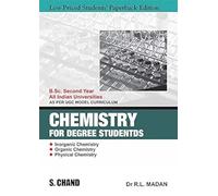 Chemistry for Degree Students B.Sc. Second Year