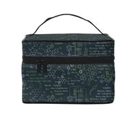 Chemistry Formulas A Makeup Bag, Cute Cosmetic Bags for Women, Toiletry Bag, Large Travel Make Up Organizer Bag