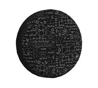 Chemistry Formulas RV Spare Tire Cover Adjustable Tire Cover Spare Tire Cover 14-17 Inch for Trailers, SUVs, Trucks and Many Vehicles, Car Accessories