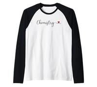Chemistry Heart Science Lover Gift Raglan Baseball Tee