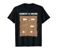 Chemistry Is Awesome Scientist Funny Formula Chemist Science T-Shirt