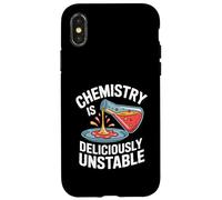 Chemistry Is Deliciously Unstable Molecular Gastronomy Case for iPhone X/XS