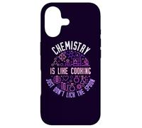 Chemistry is Like Cooking Chemist Distressed Design Case for iPhone 17