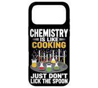 Chemistry Is Like Cooking Don't Lick Spoon Case for iPhone 17 Pro Max