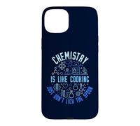 Chemistry is Like Cooking Just Don't Lick the Spoon Chemist Case for iPhone 15 Plus