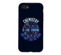 Chemistry is Like Cooking Just Don't Lick the Spoon Chemist Case for iPhone SE (2020) / 7/8