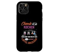 Chemistry is like cooking you just can't lick the spoon Case for iPhone 11 Pro