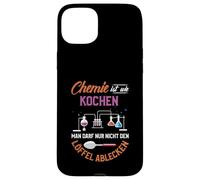Chemistry is like cooking you just can't lick the spoon Case for iPhone 15 Plus