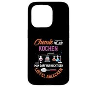 Chemistry is like cooking you just can't lick the spoon Case for iPhone 15 Pro