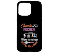 Chemistry is like cooking you just can't lick the spoon Case for iPhone 15 Pro Max