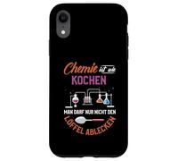 Chemistry is like cooking you just can't lick the spoon Case for iPhone XR