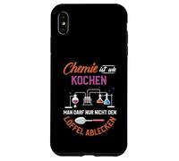 Chemistry is like cooking you just can't lick the spoon Case for iPhone XS Max