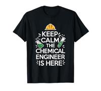 Chemistry, Keep Calm The Chemical Engineer is Here T-Shirt
