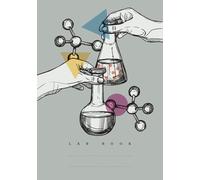 Chemistry Lab Book: Notepad for Students, Teachers, and Researchers with Grid Layout and Handy Reference Tables