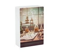 Chemistry Lab Cigarette Case Portable Novelty Cigarette Packing Box Crush Proof Waterproof Cigarette Box Novelty Gifts for Friend