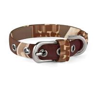 Chemistry Lab Dog Collar Adjustable Soft and Comfortable Puppy Collars with Metal Buckle Pet Collar for Small Medium Pet