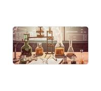 Chemistry Lab Mouse Pad Large Non-Slip Office Desk Mat Large Computer and Laptop Mat Laptop Protector Writing Pads for Office Home 12" X 24"