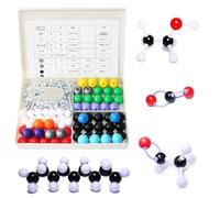 Chemistry Molecular Model Kit, 239 Pieces, Organic & Inorganic, Ball and Stick, 3D STEM Learning Aid for Students & Teachers