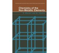 Chemistry of the Non-Metallic Elements: The Commonwealth and International Library: Intermediate Chemistry Division
