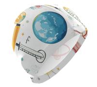 Chemistry Physical Science Swim Cap for Men Lightweight Cloth Cap for Pool Bathing Swimming Hat One Size