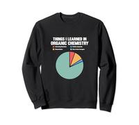 Chemistry Pie Chart Things I Learned In Organic Chemistry Sweatshirt